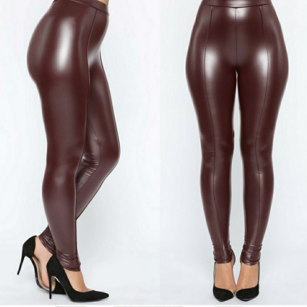 |New| Fashion Nova Stretch PU Legging